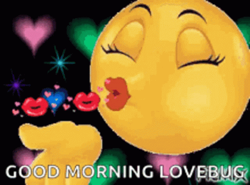 Good Morning Love You GIF - Good Morning Love You Emoji GIFs