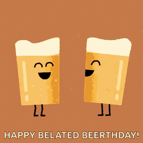 Beer Beerthday GIF - Beer Beerthday Cheers GIFs