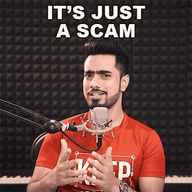 Its Just A Scam Unmesh Dinda GIF - Its Just A Scam Unmesh Dinda Piximperfect GIFs
