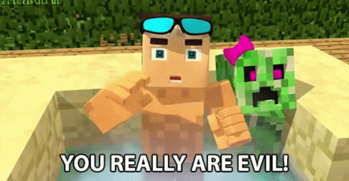 You Really Are Evil Evil Bad GIF - You Really Are Evil Evil Bad Point GIFs