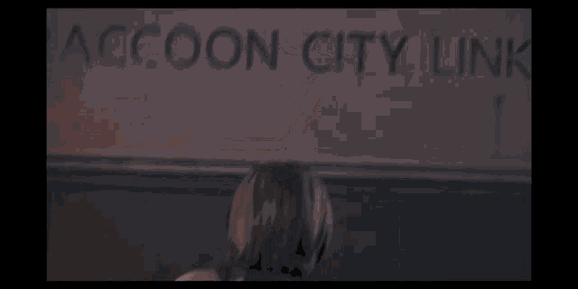 a woman in a video game says jill valentine run !
