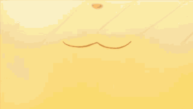 a close up of a cartoon rabbit with wings and a tear coming out of its mouth .