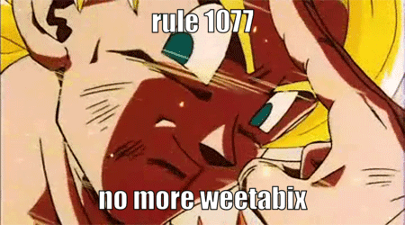 Rule 1077 Weetabix GIF - Rule 1077 1077 Rule GIFs