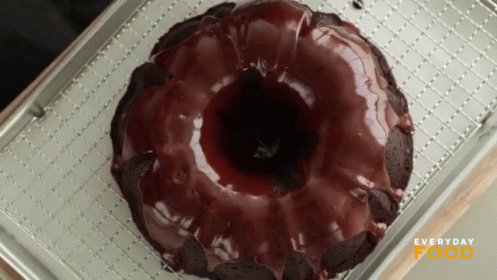 Chocolate Bundt Cake GIF - Chocolate Cake Bundt GIFs