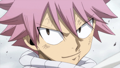a close up of a person with pink hair