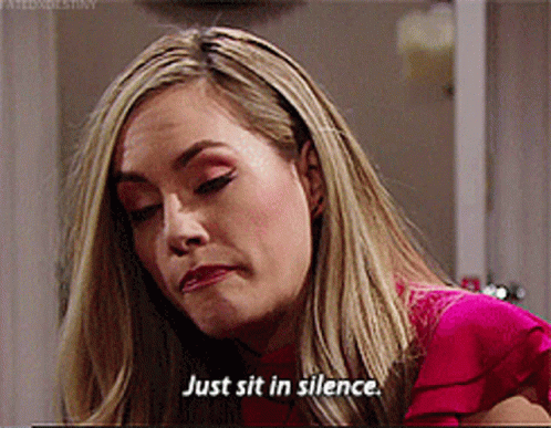 The Bold And The Beautiful Hope Logan GIF - The Bold And The Beautiful Hope Logan Just Sit In Silence GIFs