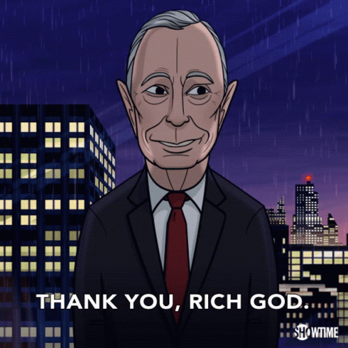 Thank You Rich God Our Cartoon President GIF - Thank You Rich God Our Cartoon President Thanks GIFs