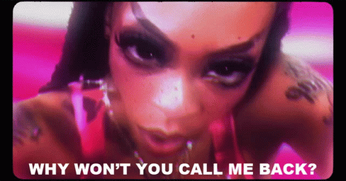 Why Wont You Call Me Back Rico Nasty GIF - Why Wont You Call Me Back Rico Nasty Iphone GIFs