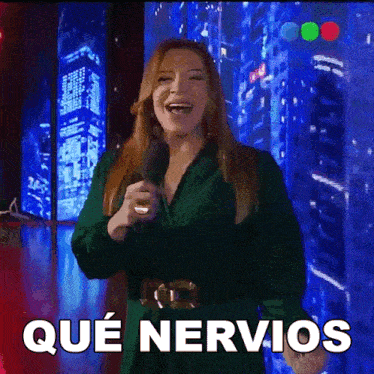 Qué Nervios Lizy Tagliani GIF - Qué Nervios Lizy Tagliani Got Talent Argentina GIFs