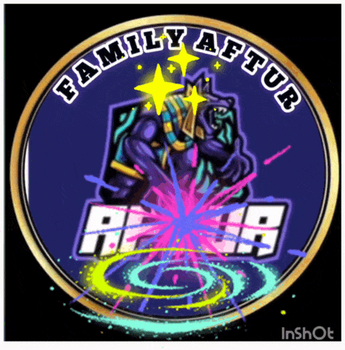 a logo that says family aftur with a picture of an anubis on it