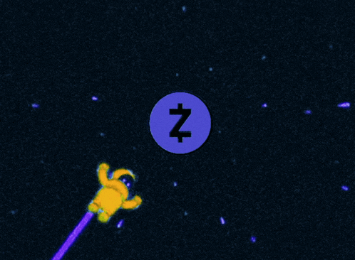 a purple circle with a z on it