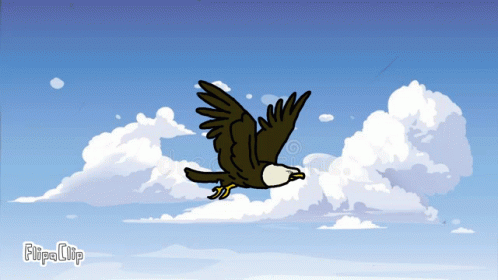 Flying Eagle Eagle GIF - Flying Eagle Eagle Animated Eagle GIFs