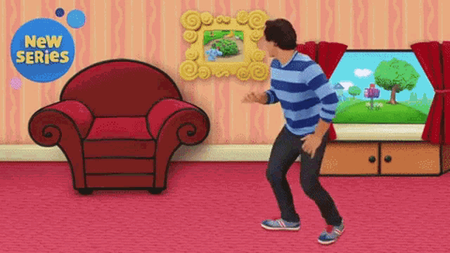 Blues Cluesand You Going Out GIF - Blues Cluesand You Blues Clues Going Out GIFs