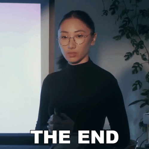The End Andrea Jin GIF - The End Andrea Jin Wong Fu Productions GIFs