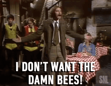 I Dont Want The Damn Bees Rob Reiner GIF - I Dont Want The Damn Bees Damn Bees Rob Reiner GIFs