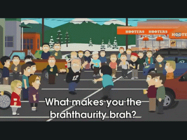 West Side Story Brah, Sweeney Todd Brah GIF - South Park Brahthaurity Brah GIFs