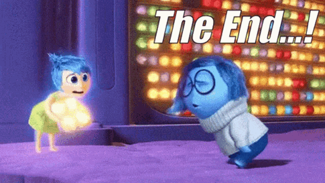 Sadness Sadness Inside Out GIF - Sadness Sadness Inside Out The End GIFs