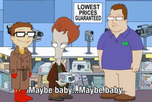 a sign that says lowest prices guaranteed is above a store