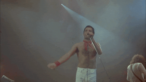 Freddie Mercury Queen GIF - Freddie Mercury Queen Rock Star GIFs