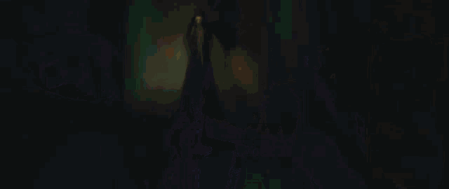 a close up of a glowing object in the dark