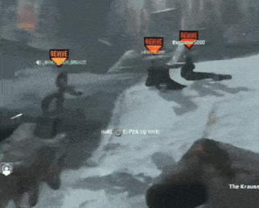 a video game is being played where the player can pick up a knit