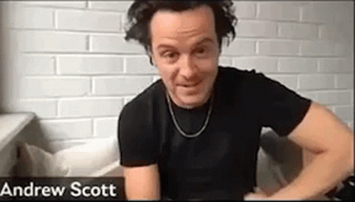 Andrew Scott Fix Hair GIF - Andrew Scott Fix Hair Scratch Nose GIFs