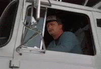 Semi Trucker GIF - Semi Trucker Surprised GIFs
