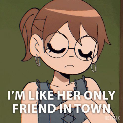 I'M Like Her Only Friend In Town Julie Powers GIF - I'M Like Her Only Friend In Town Julie Powers Scott Pilgrim Takes Off GIFs