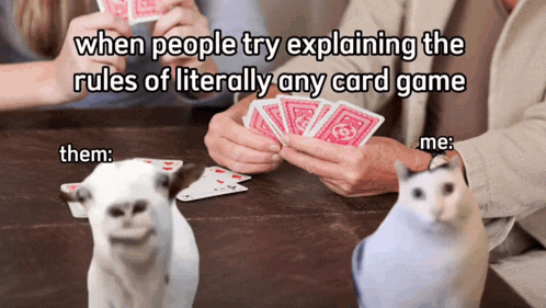 Card Game Meme GIF - Card Game Meme Explaining GIFs