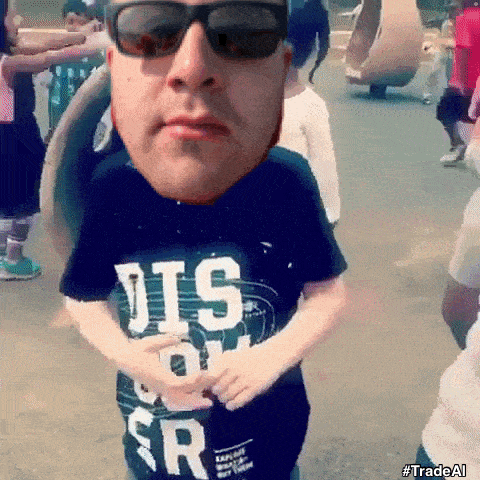 a man wearing sunglasses and a shirt that says its ok