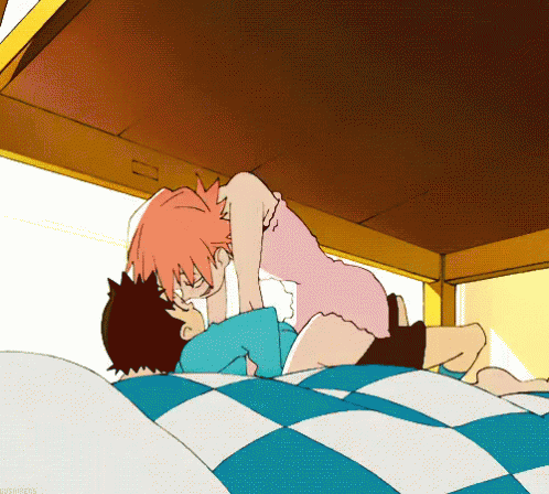 Muah GIF - Anime Kiss Intimate GIFs