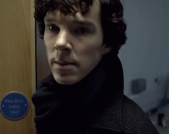 Wink Sherlock GIF - Wink Sherlock Benedict Cumberbatch GIFs