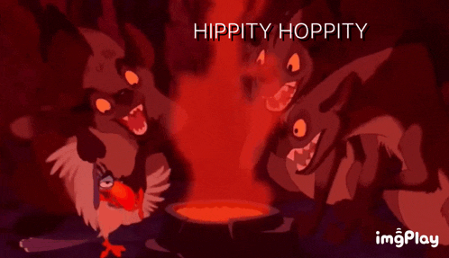 a cartoon scene with the words all the way to the birdy boiler on the bottom