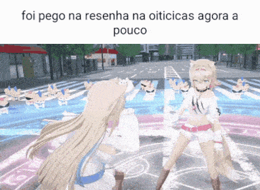 a screenshot of a video game with the words " foi pego na resenha na oticicas agora a pouco " at the top
