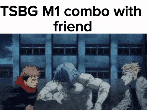 The Strongest Battle Ground M1 With Friends GIF - The Strongest Battle Ground M1 With Friends GIFs
