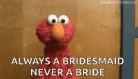 Elmo Shrug GIF - Elmo Shrug Always A Bridesmaid GIFs