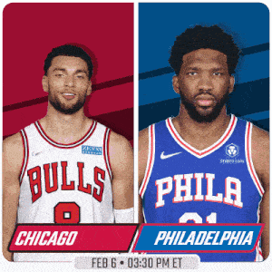 Chicago Bulls Vs. Philadelphia 76ers Pre Game GIF - Nba Basketball Nba 2021 GIFs