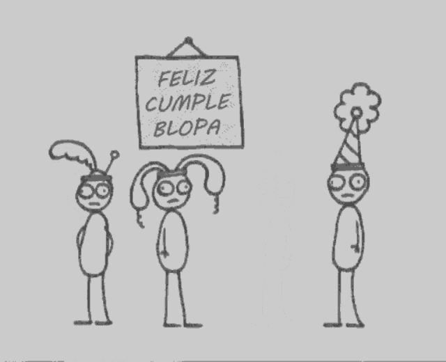 Cumple Blopa Meet Blopa GIF - Cumple Blopa Meet Blopa Happy Birthday Blopa GIFs