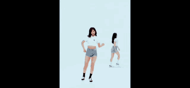 a woman in a white shirt is making a funny face .