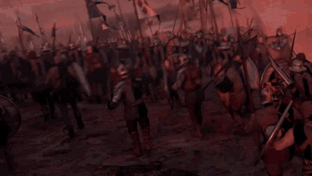Invading Army The Witcher GIF - Invading Army The Witcher Thronebreaker The Witcher Tales GIFs