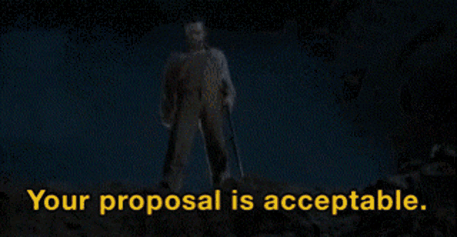 Your Proposal GIF - Your Proposal Is GIFs