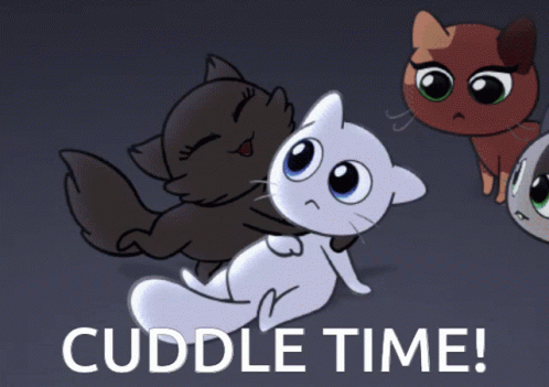 Cuddle Cuddle Time GIF - Cuddle Cuddle Time Creucats GIFs