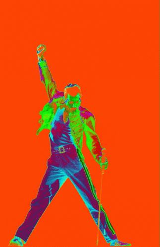 Freddie Mercury Yes GIF - Freddie Mercury Yes Singer GIFs