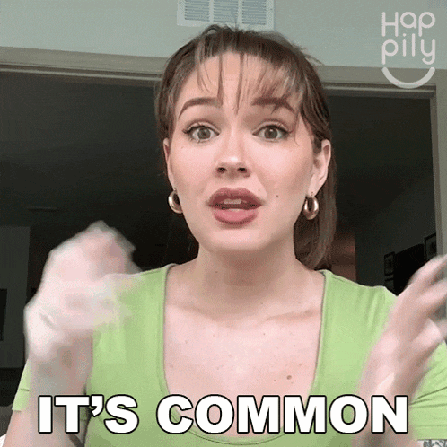 a woman says it 's common while wearing gloves