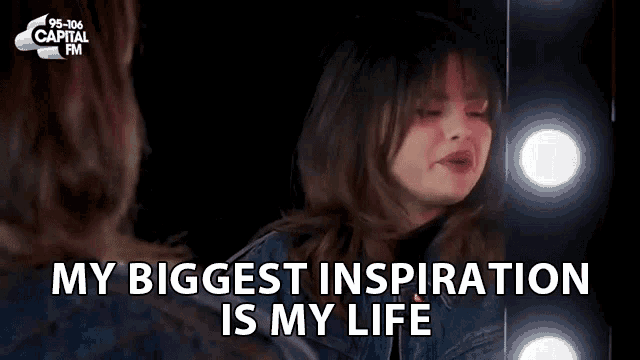 My Biggest Inspiration Is My Life Selena Gomez GIF - My Biggest Inspiration Is My Life Selena Gomez Selena Gomez Opens Up About Being In Love GIFs