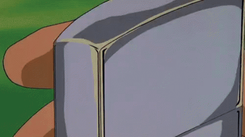 a cartoon character is holding a match next to a matchbox