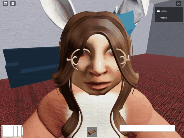 a screenshot of a video game with a person 's name written on the bottom right