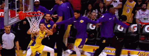 Lakers Walking GIF - Lakers Walking Goofy GIFs
