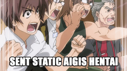 Higurashi Static GIF - Higurashi Static When They Cry GIFs