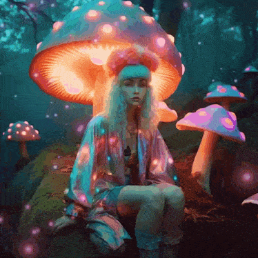 Shrooms Mushroom Fairy GIF - Shrooms Mushroom Fairy Fairy GIFs